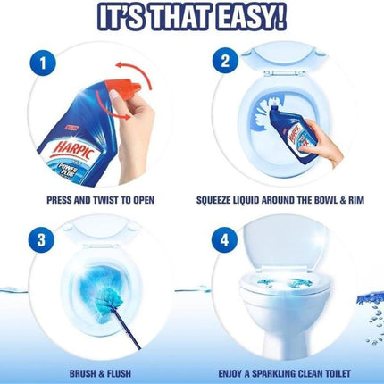 Harpic Active Fresh Pink Blossom Toilet Cleaner 750ml at Napev GH