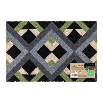 JVL Latex Coir - Geo - 40x60cm at Napev GH