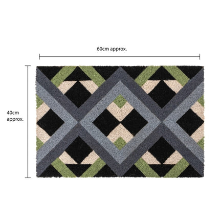 JVL Latex Coir - Geo - 40x60cm at Napev GH