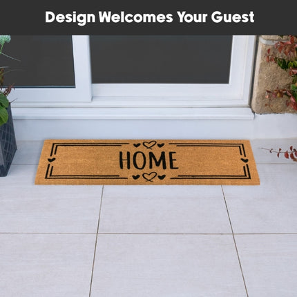 JVL Latex Coir - Home Hearts - 40x120cm at Napev GH