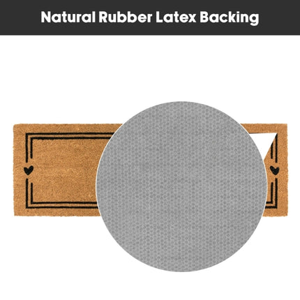 JVL Latex Coir - Home Hearts - 40x120cm at Napev GH