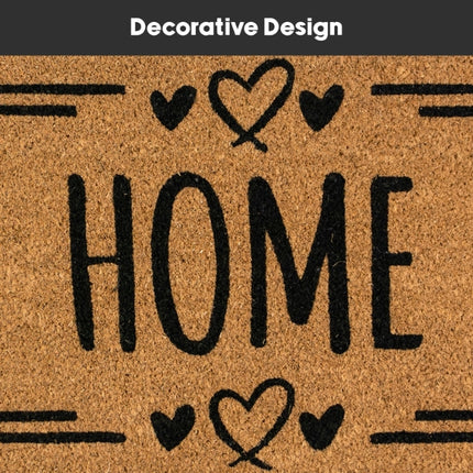 JVL Latex Coir - Home Hearts - 40x120cm at Napev GH