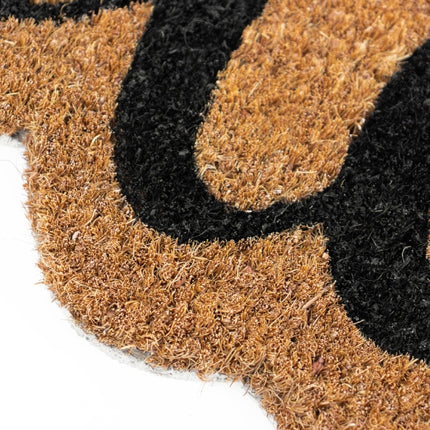 JVL Latex Shaped Coir - Welcome - 40x70cm at Napev GH