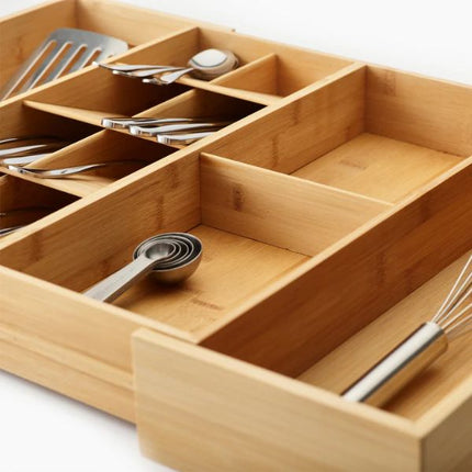 JosephJoseph DrawerStore Bamboo Expanding Cutlery, Utensil & Gadgets Organiser at Napev GH