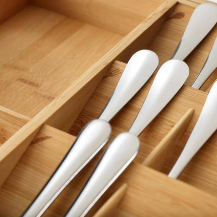 JosephJoseph DrawerStore Bamboo Expanding Cutlery, Utensil & Gadgets Organiser at Napev GH
