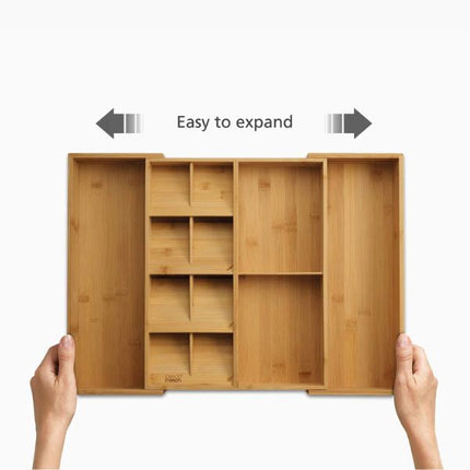 JosephJoseph DrawerStore Bamboo Expanding Cutlery, Utensil & Gadgets Organiser at Napev GH