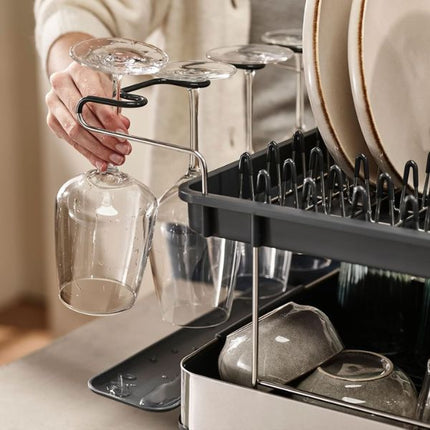 JosephJoseph Excel Stainless-steel 2-Tier Dish Rack at Napev GH