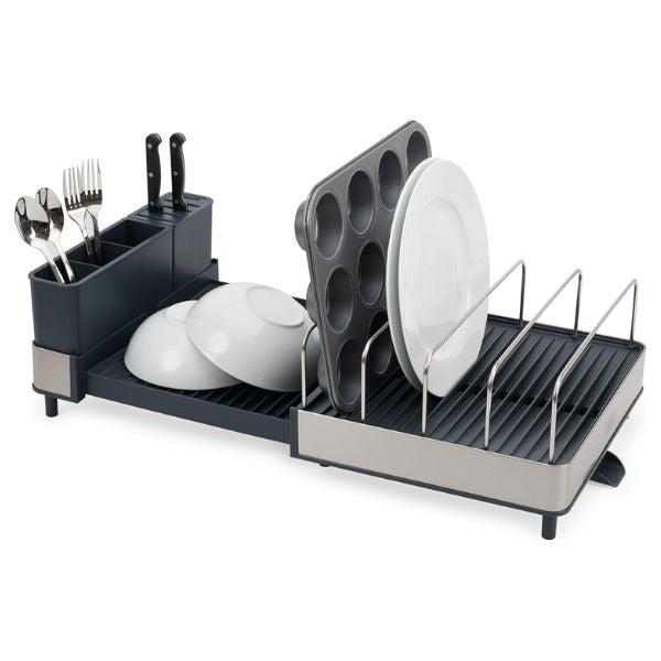 JosephJoseph Extend Max Stainless-steel Expandable Dish Drainer at Napev GH