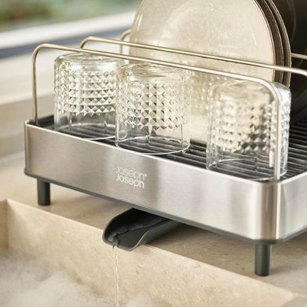 JosephJoseph Extend Max Stainless-steel Expandable Dish Drainer at Napev GH