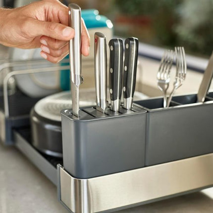 JosephJoseph Extend Max Stainless-steel Expandable Dish Drainer at Napev GH