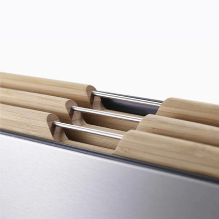 JosephJoseph Folio Steel Bamboo 3-piece Chopping Board Set at Napev GH