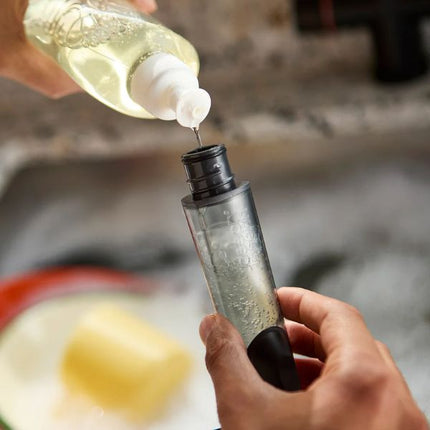 JosephJoseph SinkTech Soap Dispensing Washing Up Brush with Steel Stand at Napev GH