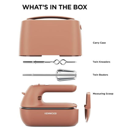 Kenwood QuickMix Go - Clay Red HMP40.000RD at Napev GH