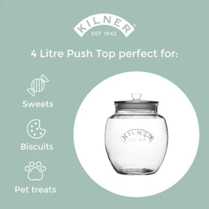 Kilner Universal Push Top Storage Jar at Napev GH