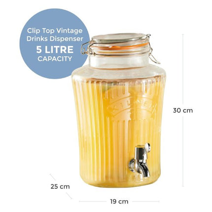 Kilner Vintage 5L Drinks Dispenser at Napev GH