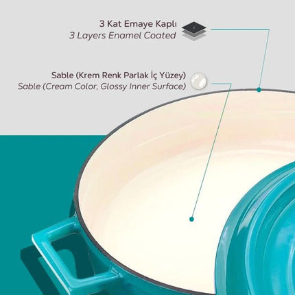 Lava Multi-Purpose Casseroles Dia.(Ø)28cm - Matt at Napev GH