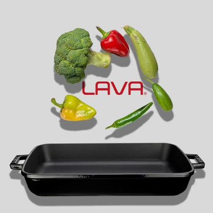 Lava Rectangular Dish 26x40cm at Napev GH