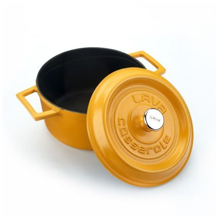 Lava Round Casserole - Dia.(Ø)24CM - Matt at Napev GH