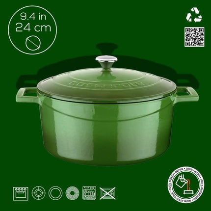 Lava Round Casserole - Dia.(Ø)24CM at Napev GH