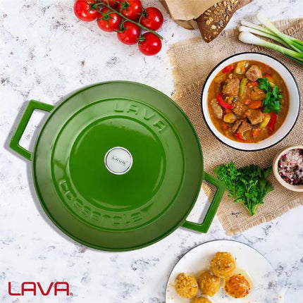 Lava Round Casserole - Dia.(Ø)24CM at Napev GH