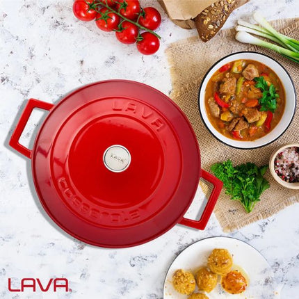 Lava Round Casserole - Dia.(Ø)24CM at Napev GH