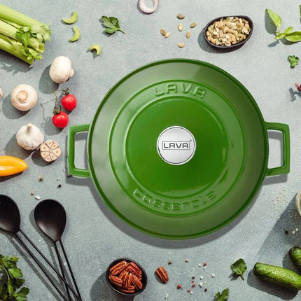 Lava Round Casserole - Dia.(Ø)28CM at Napev GH