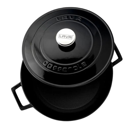 Lava Round Casserole - Dia.(Ø)28CM at Napev GH