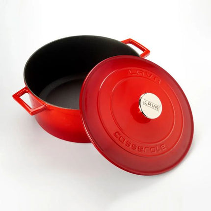 Lava Round Casserole - Dia.(Ø)28CM at Napev GH