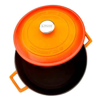 Lava Round Casserole - Dia.(Ø)28CM at Napev GH