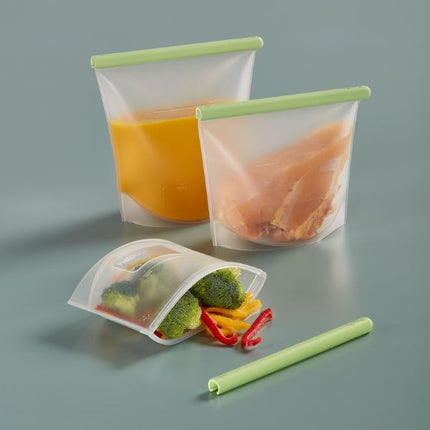 Lékué Set of 3 Reusable Silicone Bags at Napev GH