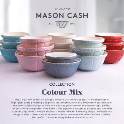 Mason Cash Colour Mix S12 Cream Mixing Bowl 29cm at Napev GH