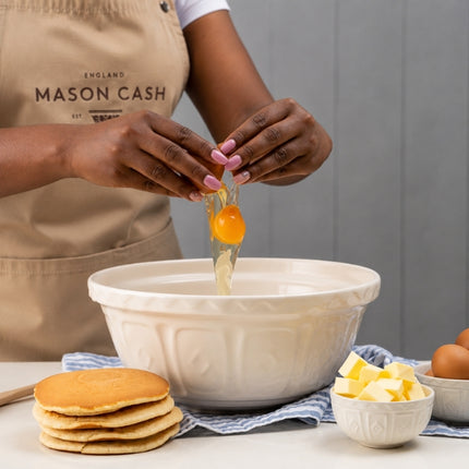 Mason Cash Colour Mix S12 Cream Mixing Bowl 29cm at Napev GH