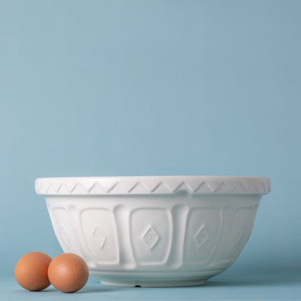 Mason Cash Colour Mix S12 Cream Mixing Bowl 29cm at Napev GH