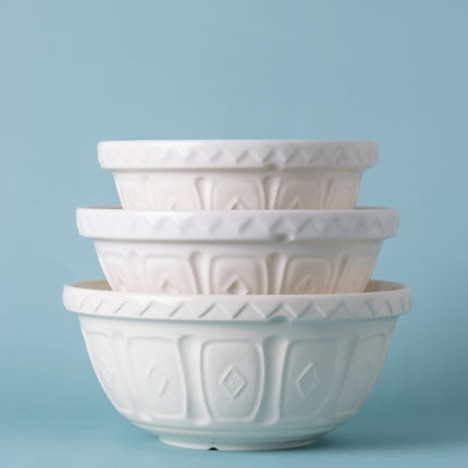 Mason Cash Colour Mix S12 Cream Mixing Bowl 29cm at Napev GH