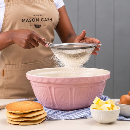 Mason Cash Colour Mix S12 Powder Pink Mixing Bowl 29cm at Napev GH