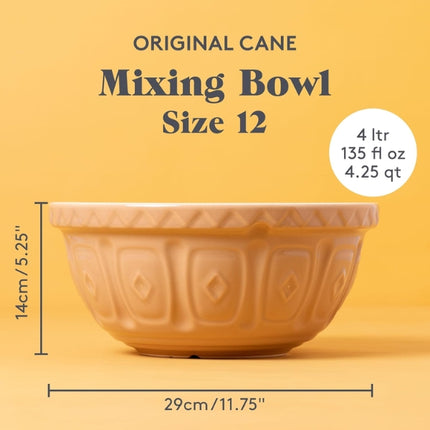 Mason Cash Original Cane S12 Mixing Bowl 29cm at Napev GH