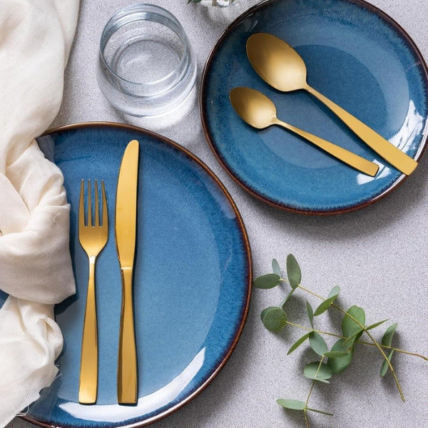 Mason Cash Reactive Blue 12 Piece Dinner Set at Napev GH