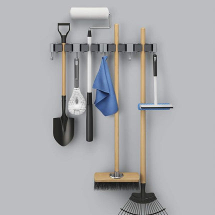 Metaltex Hang-Up 2 clamping bar for brooms at Napev GH