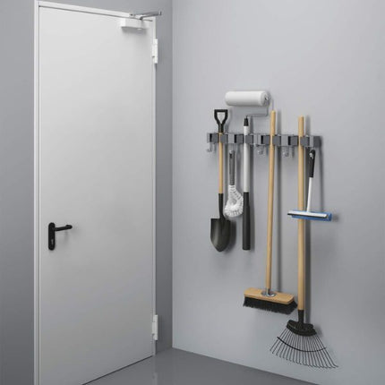 Metaltex Hang-Up 2 clamping bar for brooms at Napev GH