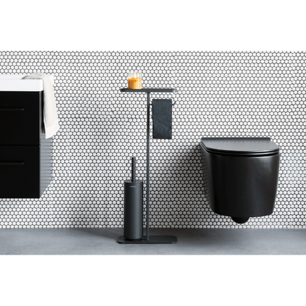 Brabantia MindSet Toilet Butler/matt Black at Napev Gh
