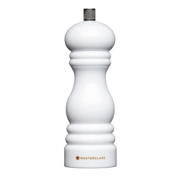 Masterclass 17cm Salt or Pepper Mill / White AT NAPEV GH