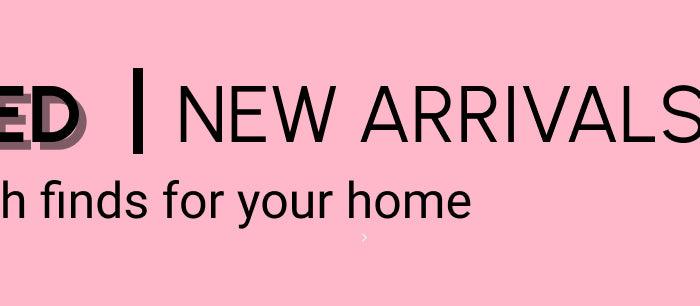 Napev New Arrivals promotion featuring a Salter frozen drink maker, Morphy Richards blender and wooden kitchen knife block, with 10% off using code NEW10 and a Shop New call to action.