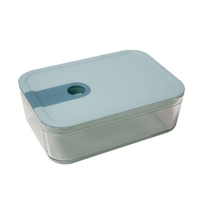 OMADA Pull Box Glass Container - Teal at Napev GH