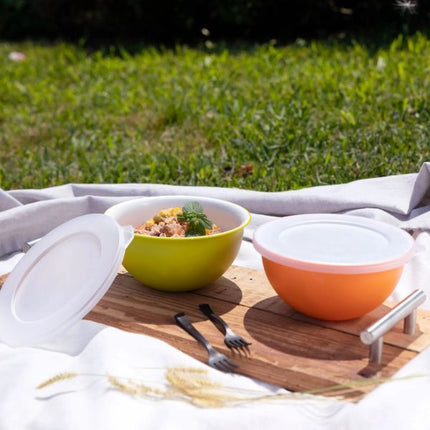 OMADA Sanaliving Salad Bowl + Lid 26.5cm at Napev GH