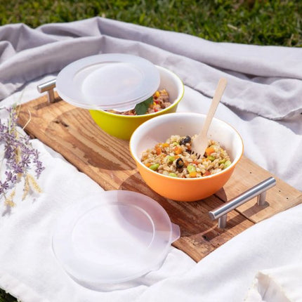 OMADA Sanaliving Salad Bowl + Lid 26.5cm at Napev GH