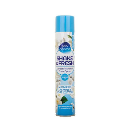 Pan Aroma Swirl Carpet Freshener Foam Spray 500ml - Midnight Jasmine & Soft Cotton at Napev GH