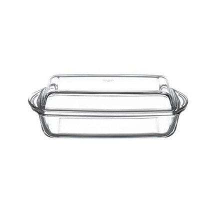 Pasabahce Borcam Rectangular Casserole w/Lid 2.7L at Napev GH