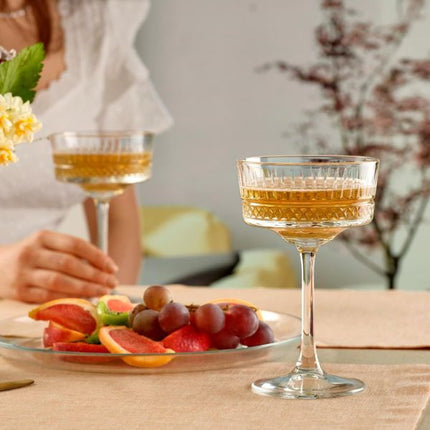 Pasabahce Elysia Champagne 260ml | Pack of 4 at Napev GH