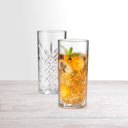 Pasabahce Timeless Long Drink 365ml | Pack Of 4 at Napev GH