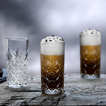 Pasabahce Timeless Long Drink 365ml | Pack Of 4 at Napev GH